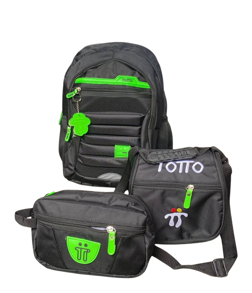 Combo Morral Totto 3x1