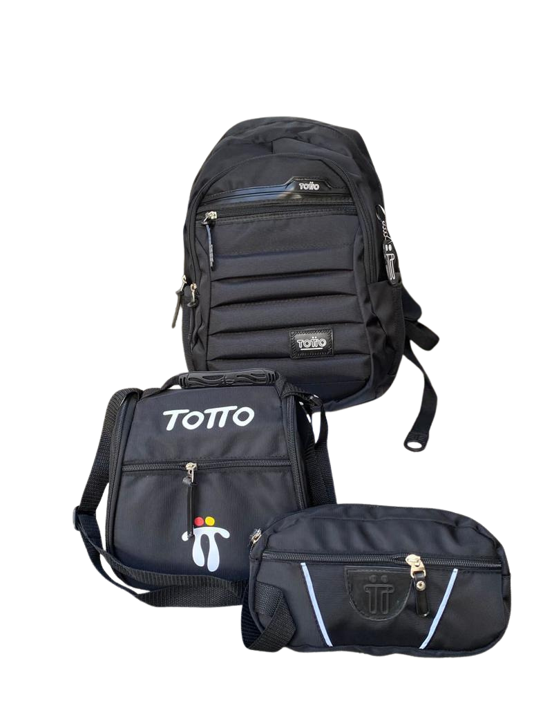 Combo Morral Totto 3x1