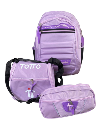 Combo Morral Totto 3x1