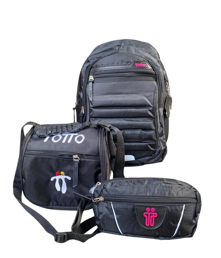 Combo Morral Totto 3x1