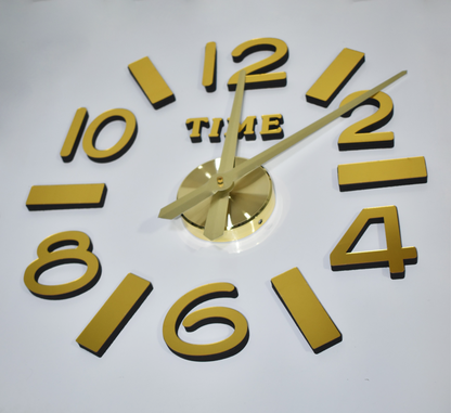 Reloj de Pared 3D Infinity: Grandeza y Estilo en tu Hogar