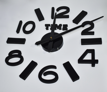 Reloj de Pared 3D Infinity: Grandeza y Estilo en tu Hogar
